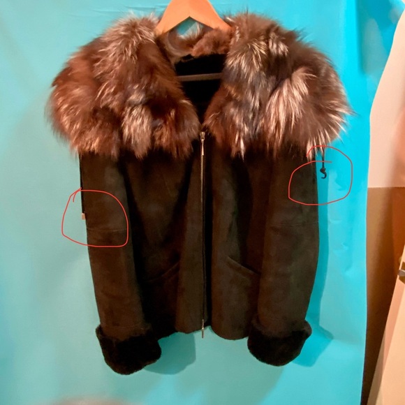 Italian fur trim shearing jacket - Picture 12 of 12